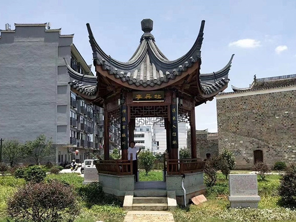 古建六角亭蘇式風(fēng)格菠